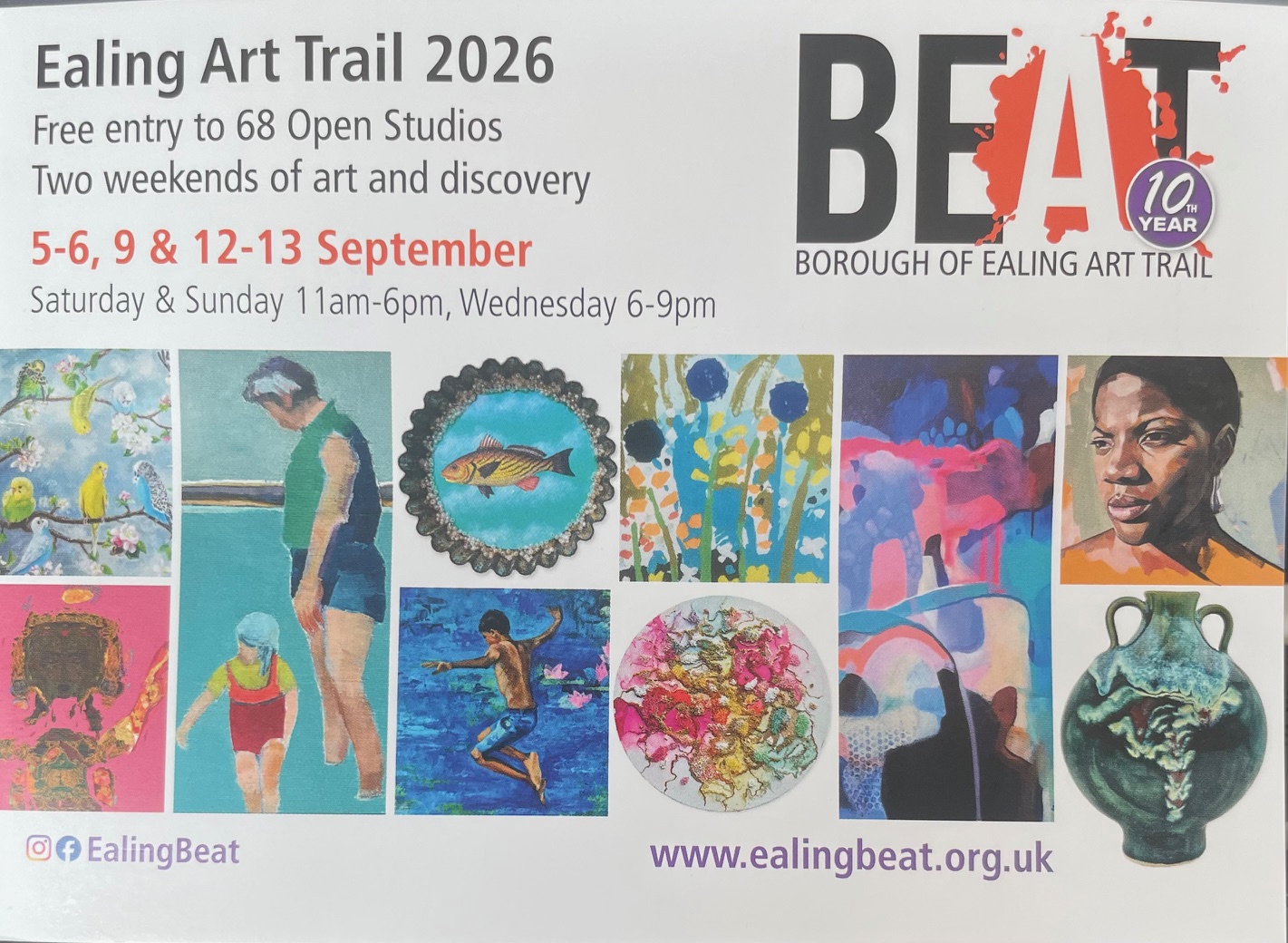 BEAT art trail : one venue & 19 artists